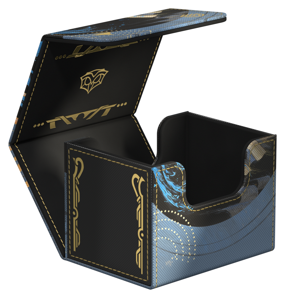 UG DECK CASE SIDEWINDER 100+ XENOSKIN MTG SECRETS OF STRIXHAVEN - BLUE MYTHIC 1 (ALT ART)