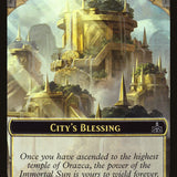 City's Blessing // Elemental Double-Sided Token [Friday Night Magic 2018]