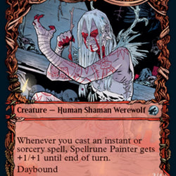 Spellrune Painter // Spellrune Howler (Showcase Equinox) [Innistrad: Midnight Hunt]