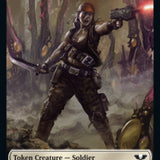 Soldier (003) // Ultramarines Honour Guard Double-Sided Token (Surge Foil) [Warhammer 40,000 Tokens]