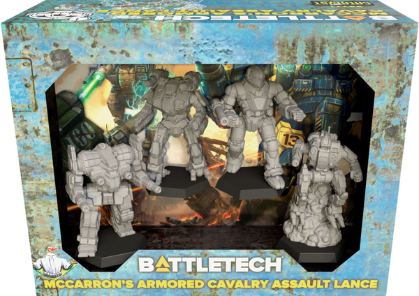 BATTLETECH MCCARRON'S ARMORED CAVALRY ASSAULT LANCE