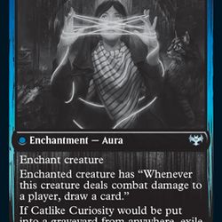 Mischievous Catgeist // Catlike Curiosity [Innistrad: Double Feature]