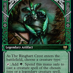 Kolvori, God of Kinship // The Ringhart Crest (Showcase) [Kaldheim]