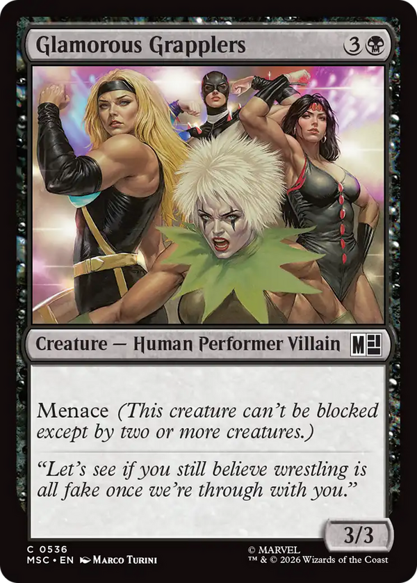 Glamorous Grapplers [Marvel Super Heroes Commander]