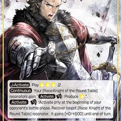 Arthur, the King of Knights // Ares, the Knight God Emperor (1-002/J) [The Dawn of Valhalla]