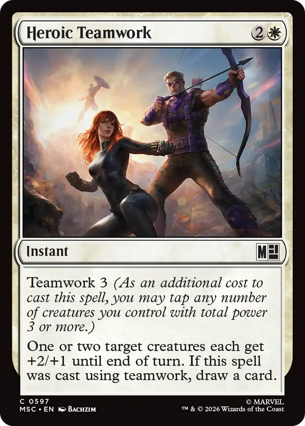 Heroic Teamwork [Marvel Super Heroes Commander]
