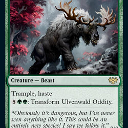 Ulvenwald Oddity // Ulvenwald Behemoth [Innistrad: Crimson Vow]