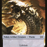 Thopter (008) // Wurm (030) Double-Sided Token [Double Masters Tokens]