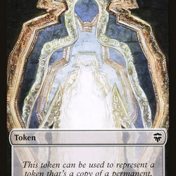 Copy (013) // Horror Double-Sided Token [Commander Legends Tokens]