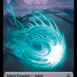 Eldrazi (Ripple Foil) // Spirit Double-Sided Token [Modern Horizons 3 Commander Tokens]