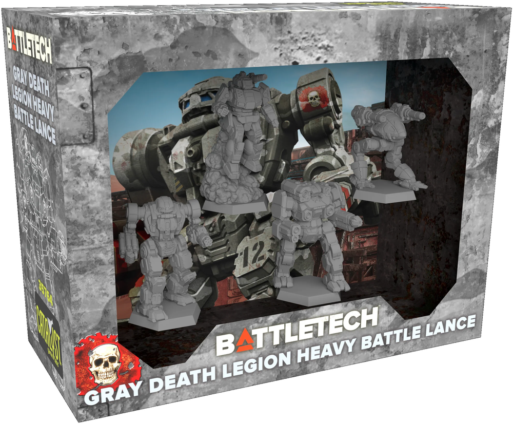 BattleTech Gray Death Legion Heavy Battle Lance Forcepack