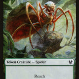 Human Soldier // Spider Double-Sided Token [Theros Beyond Death Tokens]