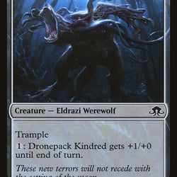 Vildin-Pack Outcast // Dronepack Kindred [Eldritch Moon]