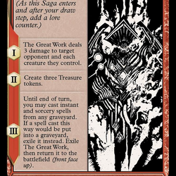 Urabrask // The Great Work (Showcase Planar Booster Fun) [March of the Machine]