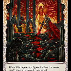 Figment of Ravages // Sekem, Archangel of Ravages (Marvel) [DTD008] (Dusk Till Dawn)  Cold Foil