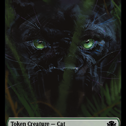 Zombie // Cat (008) Double-Sided Token [Dominaria Remastered Tokens]