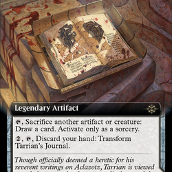 Tarrian's Journal // The Tomb of Aclazotz (Extended Art) [The Lost Caverns of Ixalan]