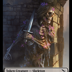 Detective // Skeleton Double-Sided Token [Murders at Karlov Manor Tokens]