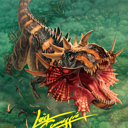 Gigantosaurus // Gigantosaurus (AFDN-053) (Borderless) [Foundations Art Series]
