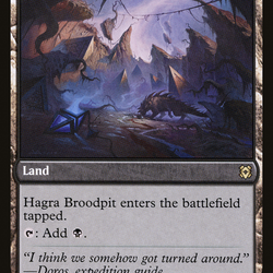 Hagra Mauling // Hagra Broodpit [Secret Lair: From Cute to Brute]