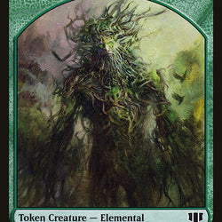 Elemental // Beast (019/036) Double-Sided Token [Commander 2014 Tokens]
