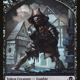 Zombie // Zombie Double-Sided Token [Eldritch Moon Prerelease Promos]