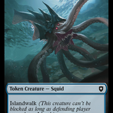 Elephant // Squid Double-Sided Token [Bloomburrow Commander Tokens]