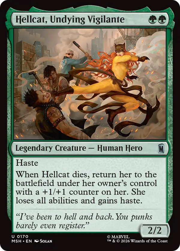 Hellcat, Undying Vigilante [Marvel Super Heroes]