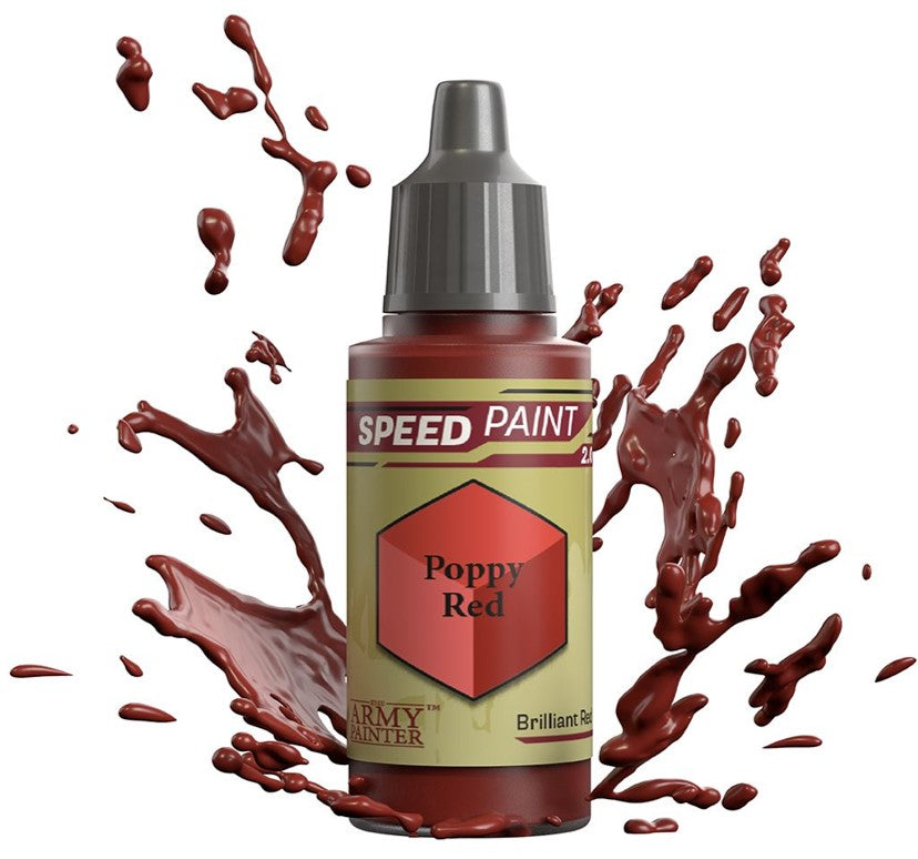 WARPAINTS: SPEEDPAINT POPPY RED