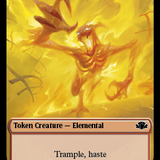Goblin // Elemental Double-Sided Token [Dominaria Remastered Tokens]