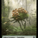 Hamster // Saproling Double-Sided Token [Bloomburrow Commander Tokens]