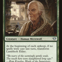 Lambholt Elder // Silverpelt Werewolf [Dark Ascension]