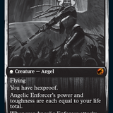 Enduring Angel // Angelic Enforcer [Innistrad: Double Feature]