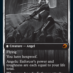 Enduring Angel // Angelic Enforcer [Innistrad: Double Feature]