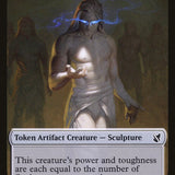 Bird (002) // Sculpture Double-Sided Token [Commander 2019 Tokens]