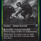 Outland Liberator // Frenzied Trapbreaker [Innistrad: Double Feature]