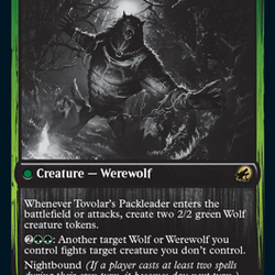 Tovolar's Huntmaster // Tovolar's Packleader [Innistrad: Double Feature]