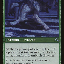 Lambholt Pacifist // Lambholt Butcher [Shadows over Innistrad]