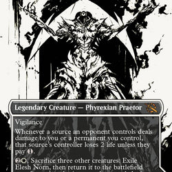 Elesh Norn // The Argent Etchings (Showcase Planar Booster Fun) [March of the Machine]