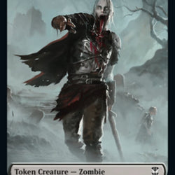 Zombie // Goat Double-Sided Token [Streets of New Capenna Commander Tokens]