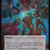 Kneel Before My Legions (Full Art) [Duskmourn: Archenemy]