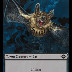 Map // Bat Double-Sided Token [The Lost Caverns of Ixalan Tokens]