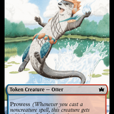 Otter // Copy Double-Sided Token [Bloomburrow Tokens]