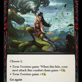 Twin Twisters (Red) [EVR047] (Everfest)  1st Edition Normal