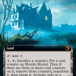 Hostile Hostel // Creeping Inn (Extended Art) [Innistrad: Midnight Hunt]