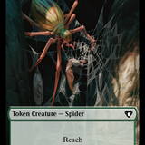 Spirit (0039) // Spider Double-Sided Token [Commander Masters Tokens]