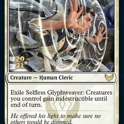 Selfless Glyphweaver // Deadly Vanity [Strixhaven: School of Mages Prerelease Promos]