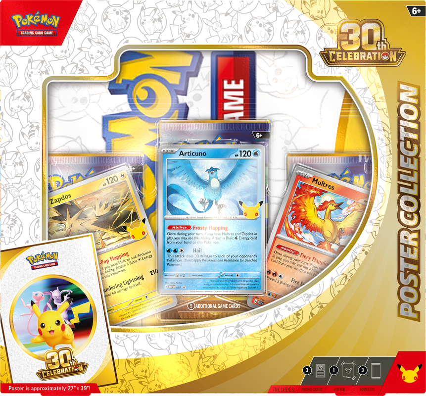 POKEMON 30TH CELEBRATION POSTER COLLECTION [2026-09-16]