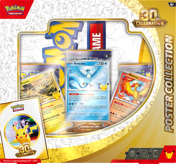 POKEMON 30TH CELEBRATION POSTER COLLECTION [2026-09-16]