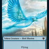 Bird Illusion // Demon Double-Sided Token [Game Night: Free-for-All Tokens]